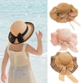 thumbnail image 2 of Sombrero protector solar con lazo para bebé, sombrero de paja para playa, sombrero de pescador para niño, gorra de protección solar para bebé, accesorios para niños de 6 a 15 años, novedad de verano, 2 of 4