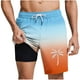 thumbnail image 1 of Pantalones Cortos Casuales para Hombre Imprimir con Bolsillos Pantalones de Playa de Cintura Elástica, Pantalones Cortos de Cintura Elástica para Hombre, 1 of 5
