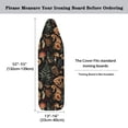 thumbnail image 4 of HELLHERO Mushrooms Ironing Board Cover, Soft Ironing Board Cover, Non Stick Scorch and Stain Resistant Standard Size 15x54 Inch with Elastic Edges, 4 of 4