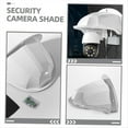 thumbnail image 3 of 2 PCS Surveillance Rain Cover Camera Sun Hood Security Protection, 3 of 7