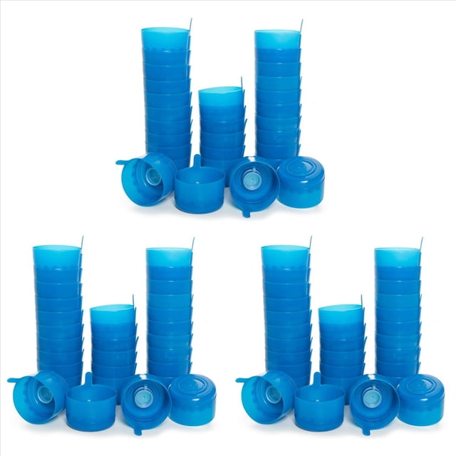 Paquete de 90 Tapas de Antiderrame Tapas de Botella Antisalpicaduras Reutilizables para Jarras de Agua Tapas Reutilizables para Jarras Dispensadoras de Agua