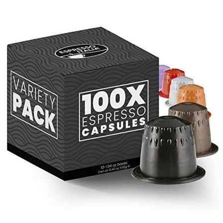100 Pack Variety  Espresso Coffee Pods