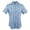 Blue, variant on Men's Slim Fit Button Front Short Sleeve Shirt-U-S
