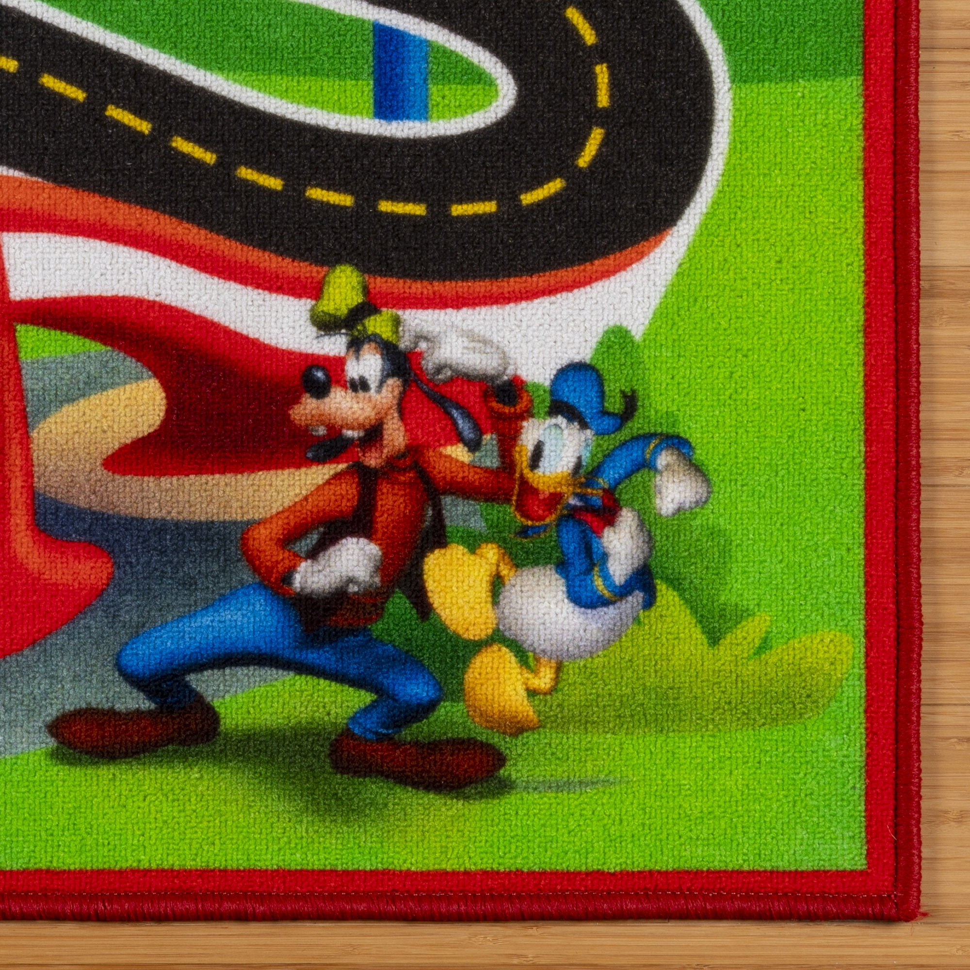 新品】三好ラグ Sleeping Mickey RUG ミッキー ラグ