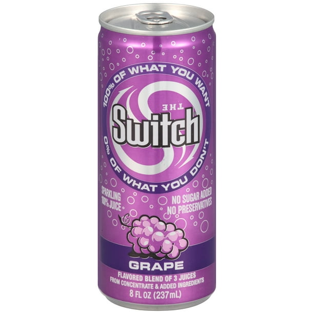 The Switch® 100 Juice Grape 8 fl. oz. Can