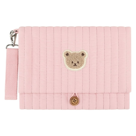 Portable Cotton Diaper Storage Bag With Multiple Compartments Space Saving Organiser Bag For Parents