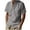 Gray, variant on Taqqpue Men's Button Down Short Sleeve Shirt Casual Cotton Summer Beach Linen Wedding Shirts with Pocket S-3XL