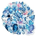 thumbnail image 3 of 35pcs-50pcs Aquatic Stickers Kids Stickers Nautical Stationery Stickers Ocean Animal Stickers for Laptops Suitcase Refrigerator, 3 of 9