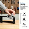 thumbnail image 5 of Corner Clamp Adapter Set, 90° Angle Squeeze Clamp Attachment, Compatible with Irwin Quick Grip Clamps, Right Angle Woodworking Tools Accessory for Cabinet Picture Frame Making, 5 of 7