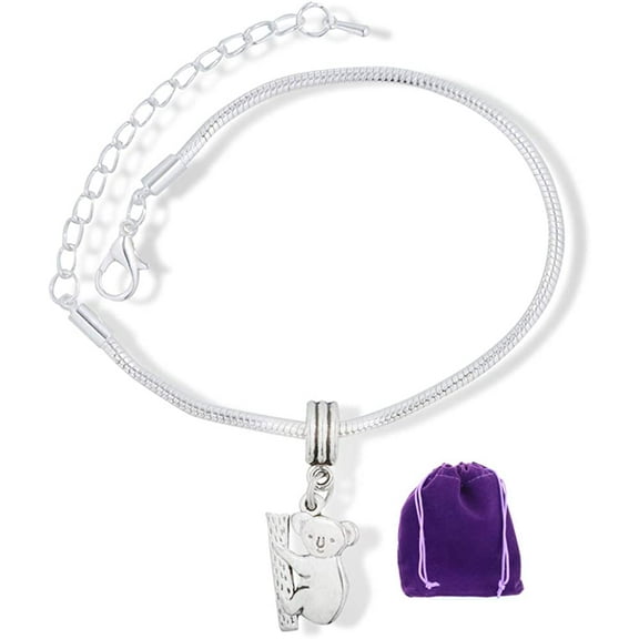 Koala Bear Bracelet | Koala Bracelet Gift Koalas for Kids Women Men Girls and Boys Australian Souvenir and Accessories Cute Koala in a Tree Gifts