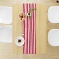thumbnail image 2 of Fabstyles Broadway Stripe Cotton Table Runner, Washable Woven Table Runner for Dining, Kitchen, Coffee, and Patio Table, 2 of 5