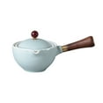 thumbnail image 1 of Yhmxh Kitchen Gadgets Kitchen Essentials 360 Degree Rotating Tea Set Well Off Teapot Type Semi Automatic Kung Fu Tea Set Household Kitchen Aid Attachments Kitchen Accessories, 1 of 1