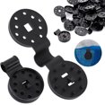 thumbnail image 4 of Eigraketly 30X Net Clip Lock Grip Tarp Broche Multipropósito Profesional Tamaño compacto Superficie lisa Sin rebabas Herramienta de jardinería Jardín y Patio, 4 of 6
