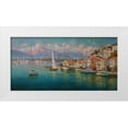 thumbnail image 1 of Obuchovsky, Yury 24x14 White Modern Wood Framed Museum Art Print Titled - Island Poros, 1 of 4