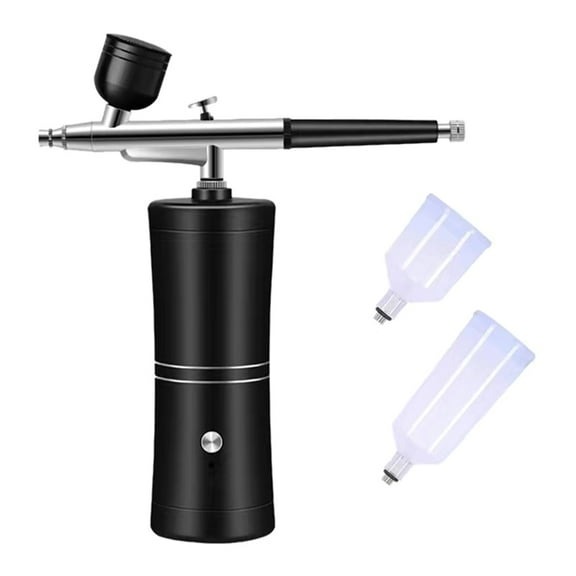 Airbrush, Guns Set with Compressor, Portable Wireless Airbrush Kit and Rechargeable Hand Airbrush 3 Gear