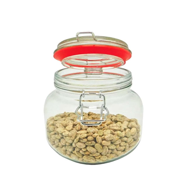 Frasco de vidrio con tapa hermética de clip 750 ml Good & Good CC97228