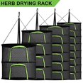 thumbnail image 2 of 2/4/6/8 Layers Plant Growing Kits Folding For Plants Bean Hanging Herb Drying Rack Hanging Dryer Drying Mesh Net Drying Mesh Bag, 2 of 5