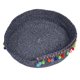 thumbnail image 2 of tejida de gato cama de de forma forma forma forma resistente al masticar para perros mascotas verano invierno - Azul Colco carpa cueva interior, 2 of 8