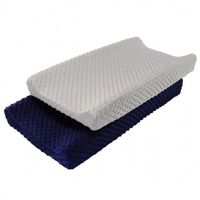 2 fundas para cambiador de bebé, impermeables, desmontables y lavables.
