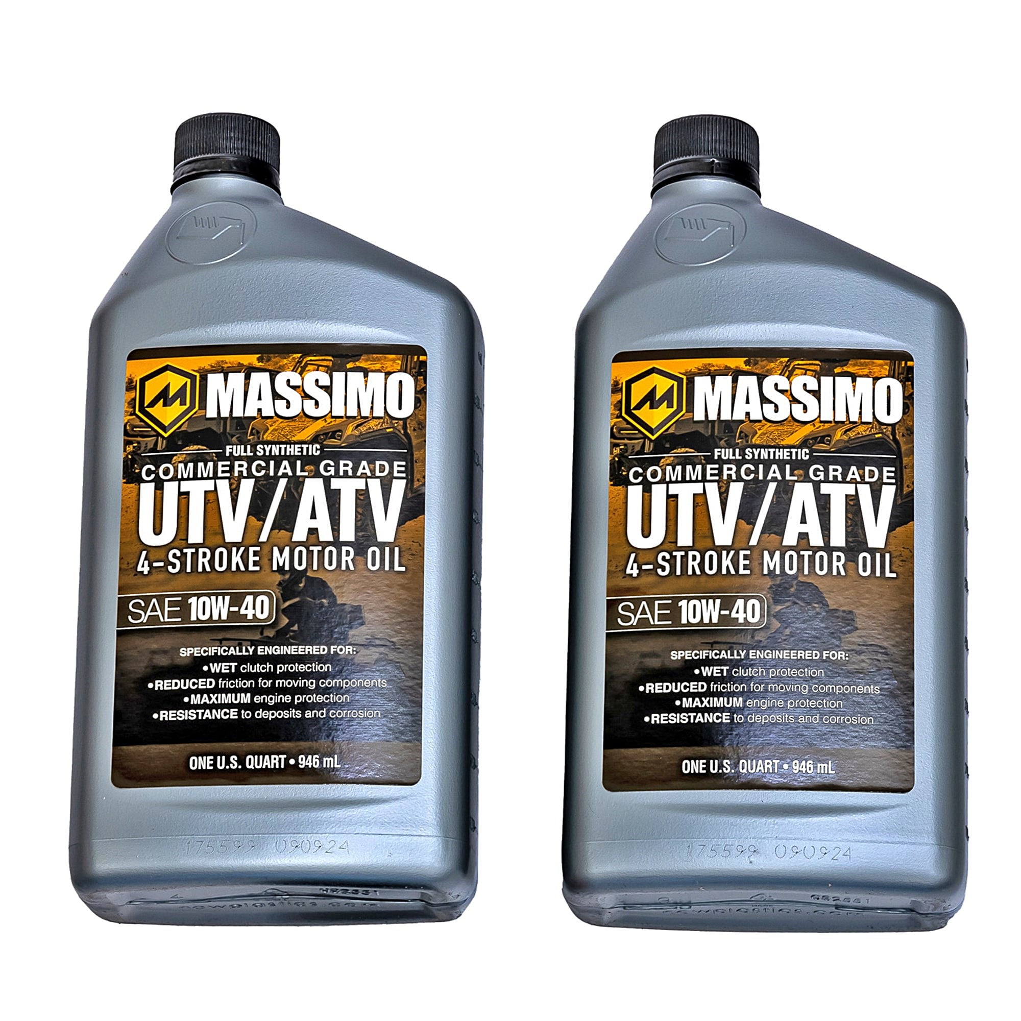 Massimo Buck 250 & 250 X UTV 10W-40 Full Synthetic Blend Oil