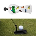 thumbnail image 1 of Cubiertas para golf para palos para golf, de cubierta de conductor para golf de material cuero PU impermeable con numerado DYNWAVEMX Funda para palos de golf, 1 of 8