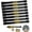 Magnetic 12-Inch (9-Piece) Black, variant on 9-Piece 12" Magnetic Tool Holder Storage Organizer - Wall Mount Rack Garage Organization Power Magnet Hanger Workbench Board Slatwall Van Organizers Mounted Hanging Strip