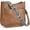 Camel Brown, variant on Crossbody Purses for Women Trendy Vegan Leather Purses Bucket Hobo Bags Handbags with Adjustable Guitar Strap