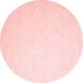 thumbnail image 1 of Ahgly Company Indoor Round Solid Red Modern Area Rugs, 3' Round, 1 of 4