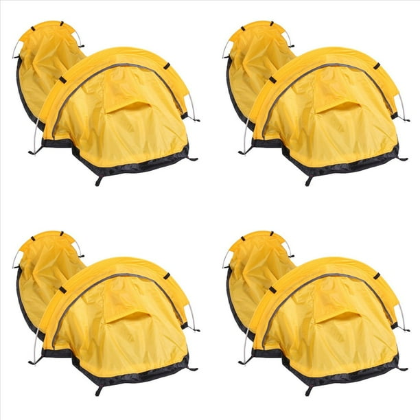 4X Tienda Vivac Ultraligera Tienda Vivac para Mochileros para una Sola Persona Vivac Impermeable para Viajes de Supervivencia para Acampar Al Aire Libre