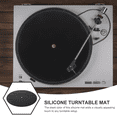 thumbnail image 3 of Silicone Turntable Mat Record Pad Non-Slip Turntable Pad Vinyl Record Mat Silicone Turntable Pad, 3 of 9