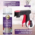 thumbnail image 4 of Aleene's Gloss Acrylic Sealer Spray (2-pack, 6oz.), Spray Can Grip, 4 of 7