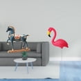 thumbnail image 2 of Escultura De Caballo De Pie Con Forma De Pájaro Para Escritorio, Sala De Estar, Estantería, Decoración Y Accesorios De Jardín De Hadas, Adorno Artístico De Flamenco Para Patio, Decoración, 2 of 8