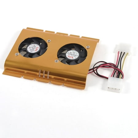 Gold Tone Alloy Shell 4 Pin Connector 3.5