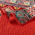 thumbnail image 6 of NEWLAKE Cotton Bedspread Queen Quilt Sets Reversible Patchwork Coverlet Set, European Boho Striped Pattern, 6 of 7