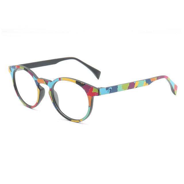 Gafas ópticas TR-90 para hombre y mujer, coloridas, de moda, estilo ojo de gato