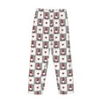 thumbnail image 4 of Kdxio Gnomes and Hearts Print Men's Sleep Pajama Pant Lounge Pants with Pockets, 4 of 8