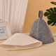 thumbnail image 3 of Gorro de baño simple para sauna, banya rusa, baño, spa.1 pieza (gris）, 3 of 3
