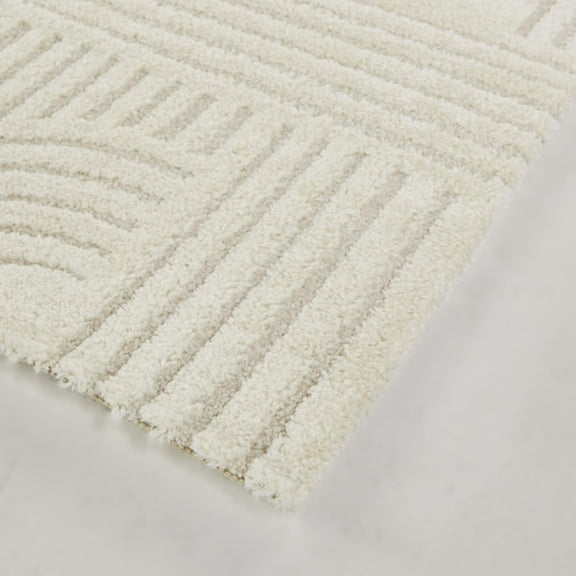 Hazen Modern Striped Area Rug