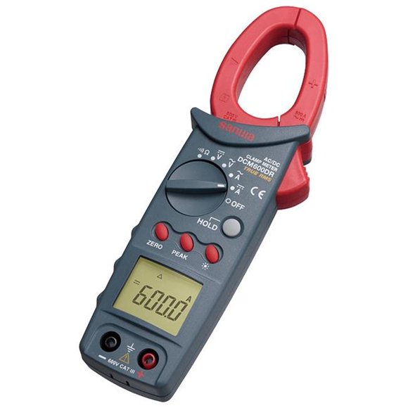 Sanwa DCM600DR DCM600DR | Clamp Meter for Automotive Hybrid / Electric Vehicle + DMM Functionality