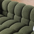 thumbnail image 5 of 84.3 Inch Modern Sofa, Couch with 35.83" Deep Seats, Marshmallow Sofa with Square Arms, Couch for Living Room Apartment Lounge, Olive Green, 5 of 9