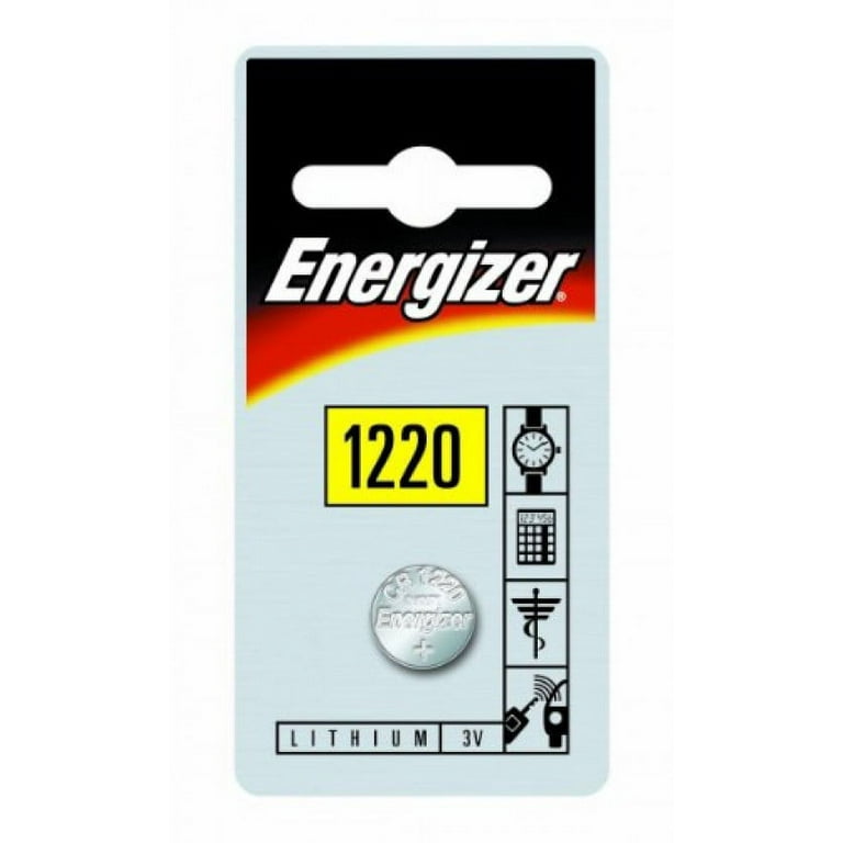 Energizer Watch Electronic Lithium Coin 1220 Battery - 1 Pack, 1