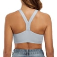 thumbnail image 7 of UQJfacai Wireless Jelly Bras for Women No Underwire Supportive Seamless Full Coverage Bralettes Comfort Padded Everyday Bra M, 7 of 7