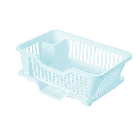 Countertop Dish Drying Rack Utensils Drainer Kitchen Storage Tableware Solution