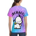 thumbnail image 6 of Sanrio Pochacco Kids T-Shirt 3d Printed Graphic T-Shirts Boys And Girls Short Sleeve Shirts For Youth Kids X-Small, 6 of 6