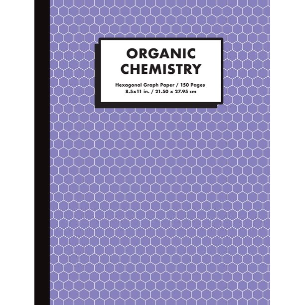 Science Notebooks Organic Chemistry Hexagonal Graph Paper Notebook