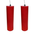 thumbnail image 1 of Lroom Indoor Hanging Lantern, Red Frosted Glass, Interior Pendant Lights, Lighting Fixture, WMT2165, 1 of 2