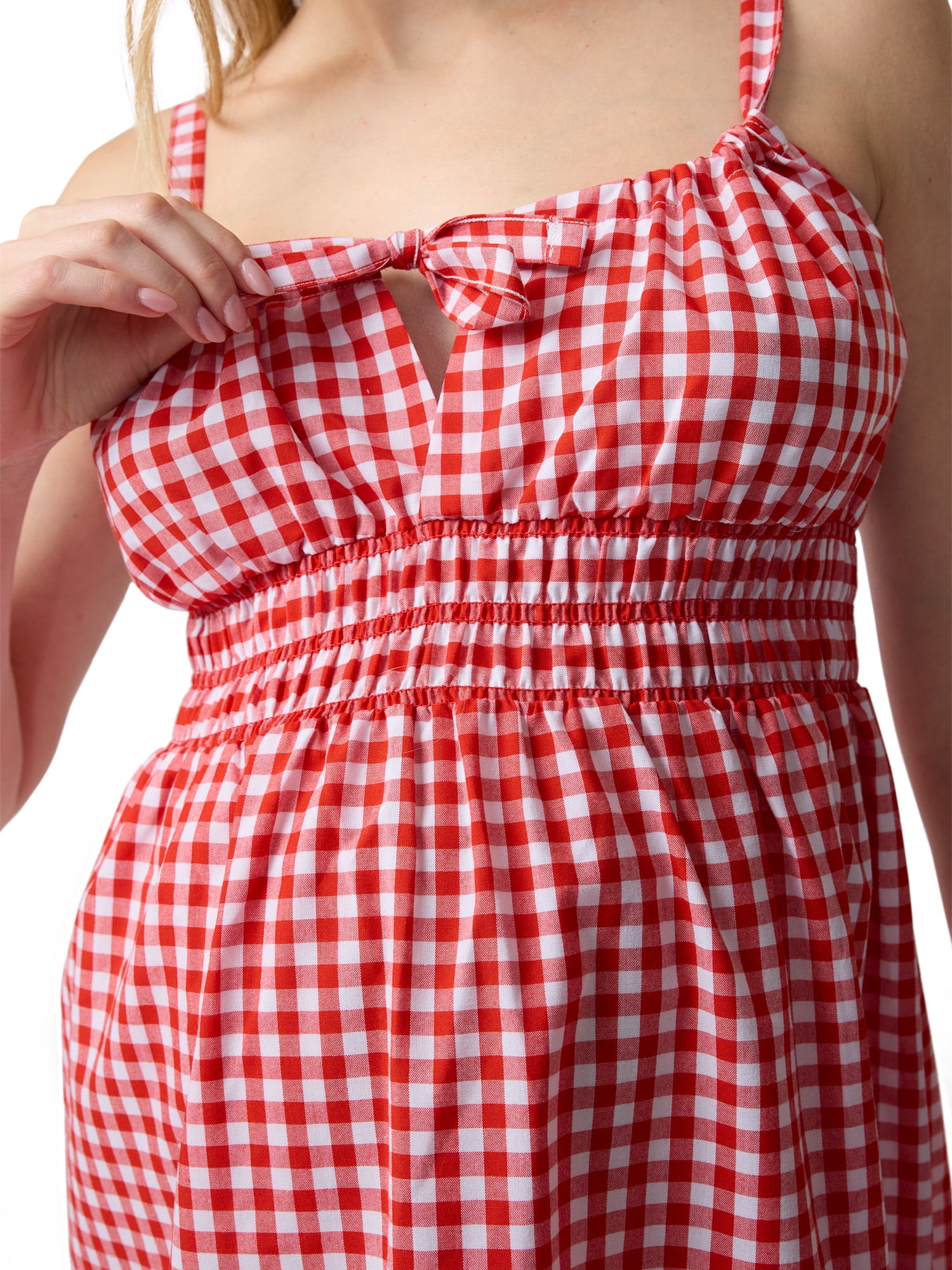 Ingrid & Isabel For Every Belly Women's Maternity Gingham Woven Dress, Size S-XXL