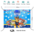 thumbnail image 2 of Telón de fondo decorativo para fiestas alusivo a Paw Patrol, 2 of 5