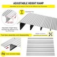 thumbnail image 3 of Eastvita Portable 4-inch Rise Threshold Ramps for Doorways 700 Lbs Capacity Adjustable Aluminum Entry Ramp for Wheelchairs Scooters Walkers Power Chairs, 3 of 9
