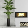 thumbnail image 3 of Vintage Home Artificial Faux Real Touch 81" Tall Palm Tree With Burlap Kit And Fiberstone Planter, 3 of 3